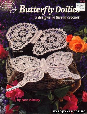 Butterfly doilies: 5 designs in thread crochet