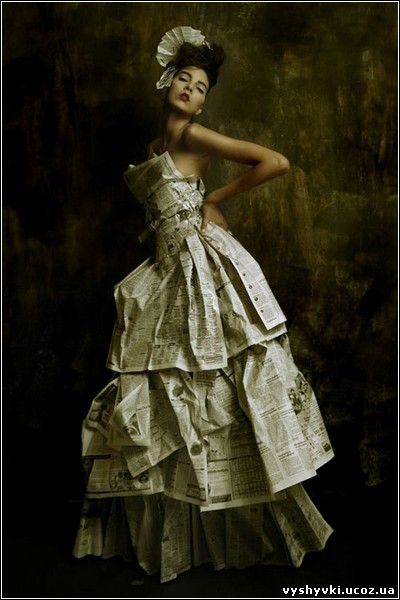 Самые красивые и необычные платья
 из бумаги 